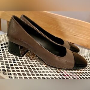 LA CANADIENNE black & gray shoes 8